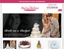 Tablet Screenshot of pastrypalacelv.com